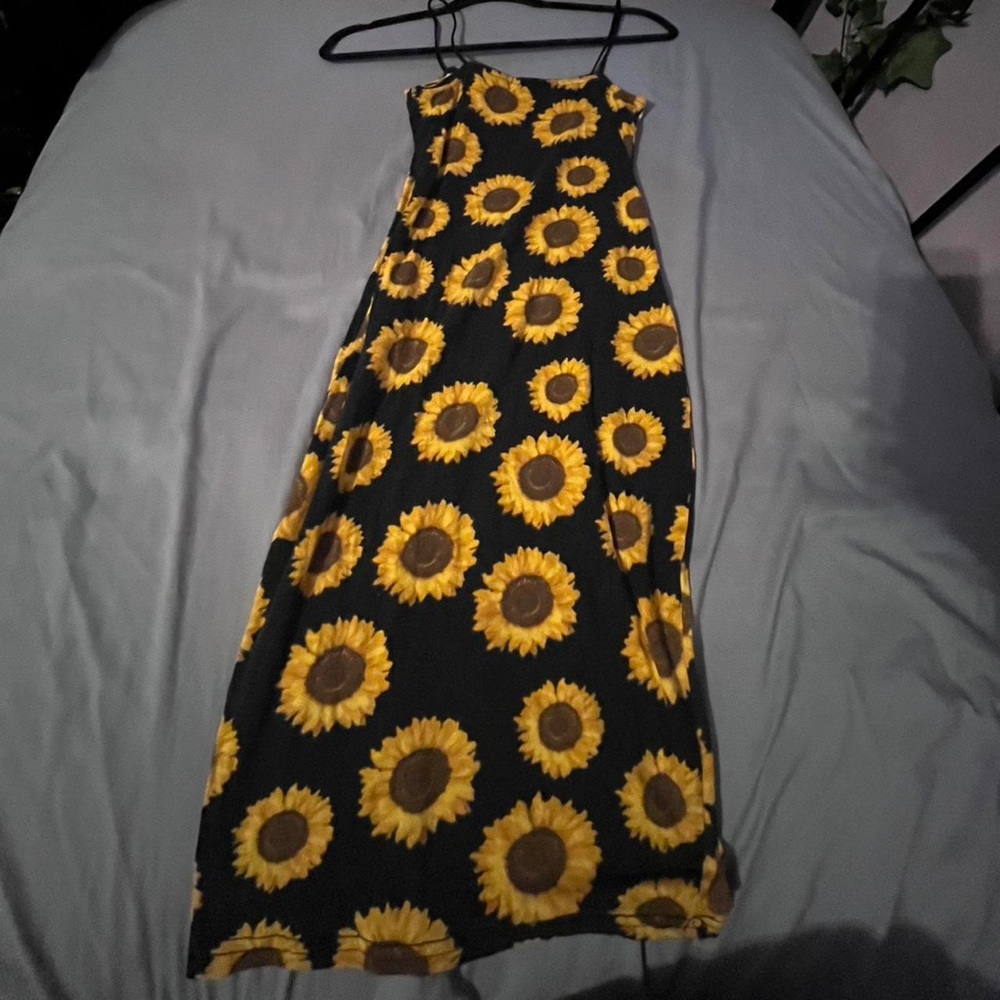 Strappy Sunflower Sundress